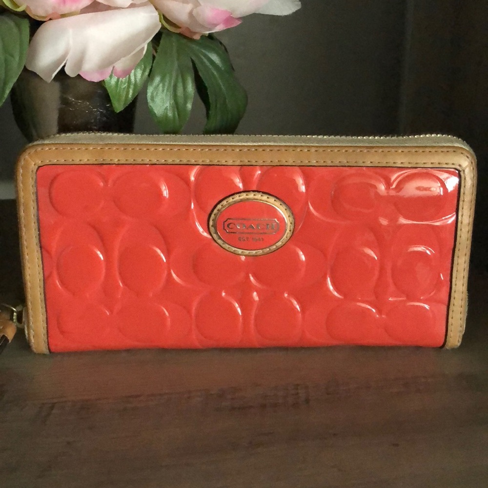 Coach Patent Leather Wallet